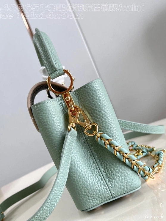 First bags ru reviews LOUIS MINI-21*14*8CM VUITTON CAPUCINES 0713
